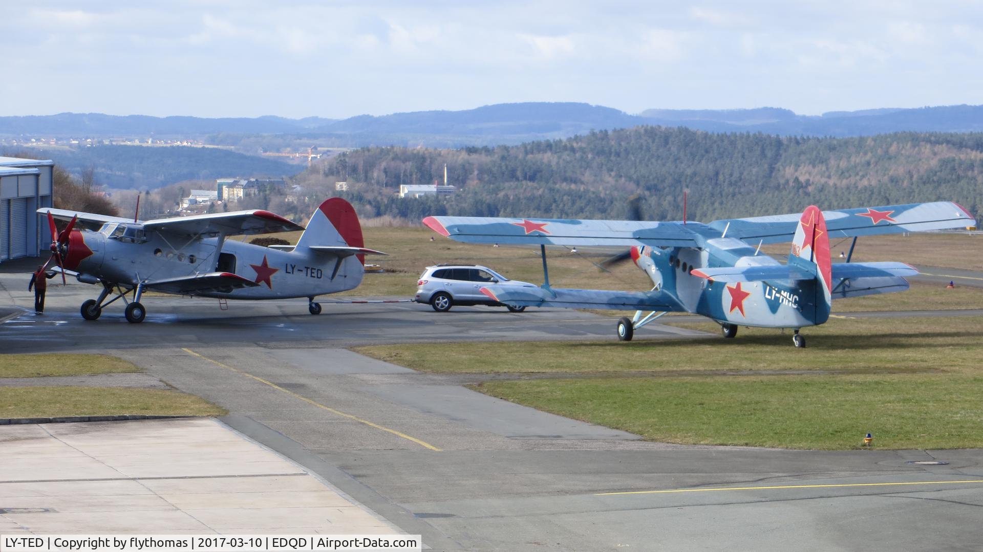 LY-TED, Antonov An-2 C/N 1G235-51, An-2 LY-TED Bayreuth Airport