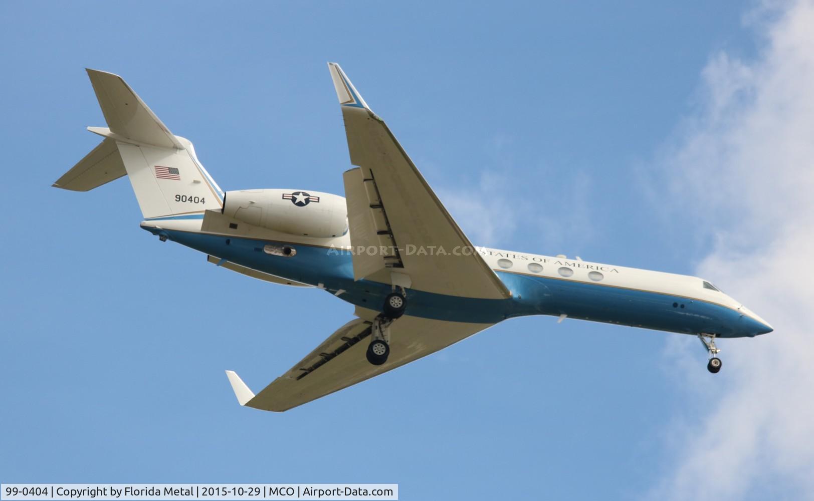 99-0404, 1999 Gulfstream Aerospace C-37A (Gulfstream V) C/N 590, C-37A