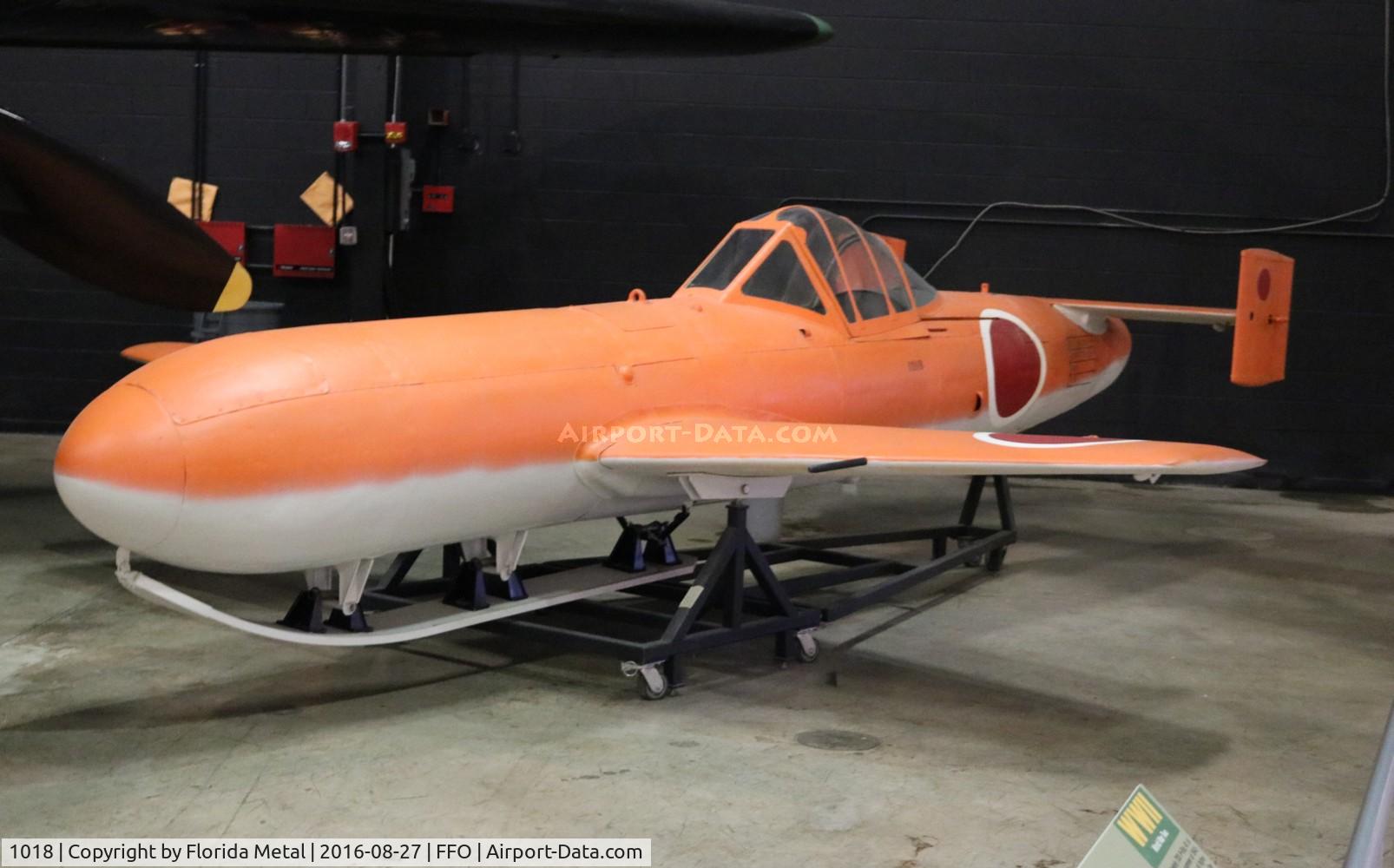 1018, 1945 Yokosuka MXY7-K1 Ohka II C/N Not found 1018, MXY7-K1
