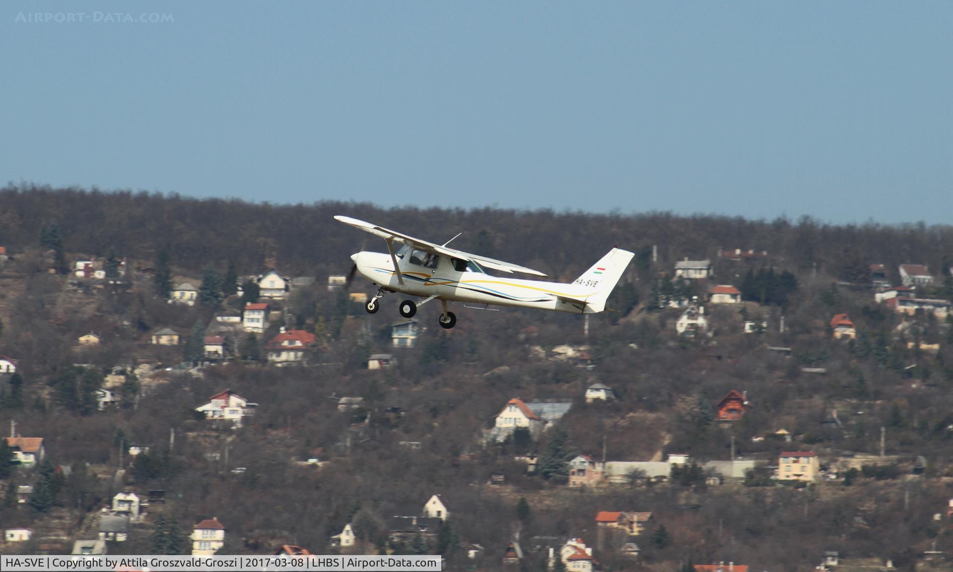 HA-SVE, 1977 Cessna 152 C/N 15280575, Budaörs Airport, Hungary