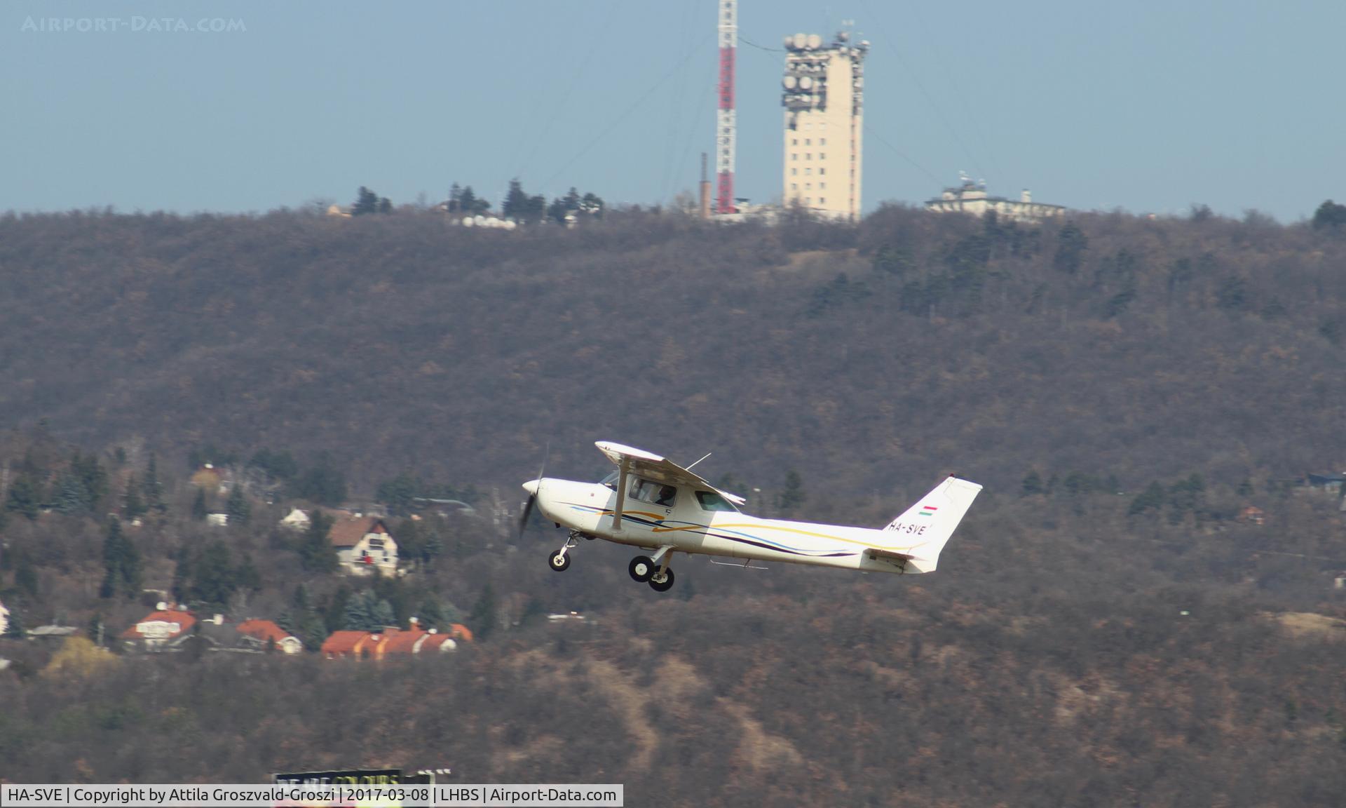HA-SVE, 1977 Cessna 152 C/N 15280575, Budaörs Airport, Hungary