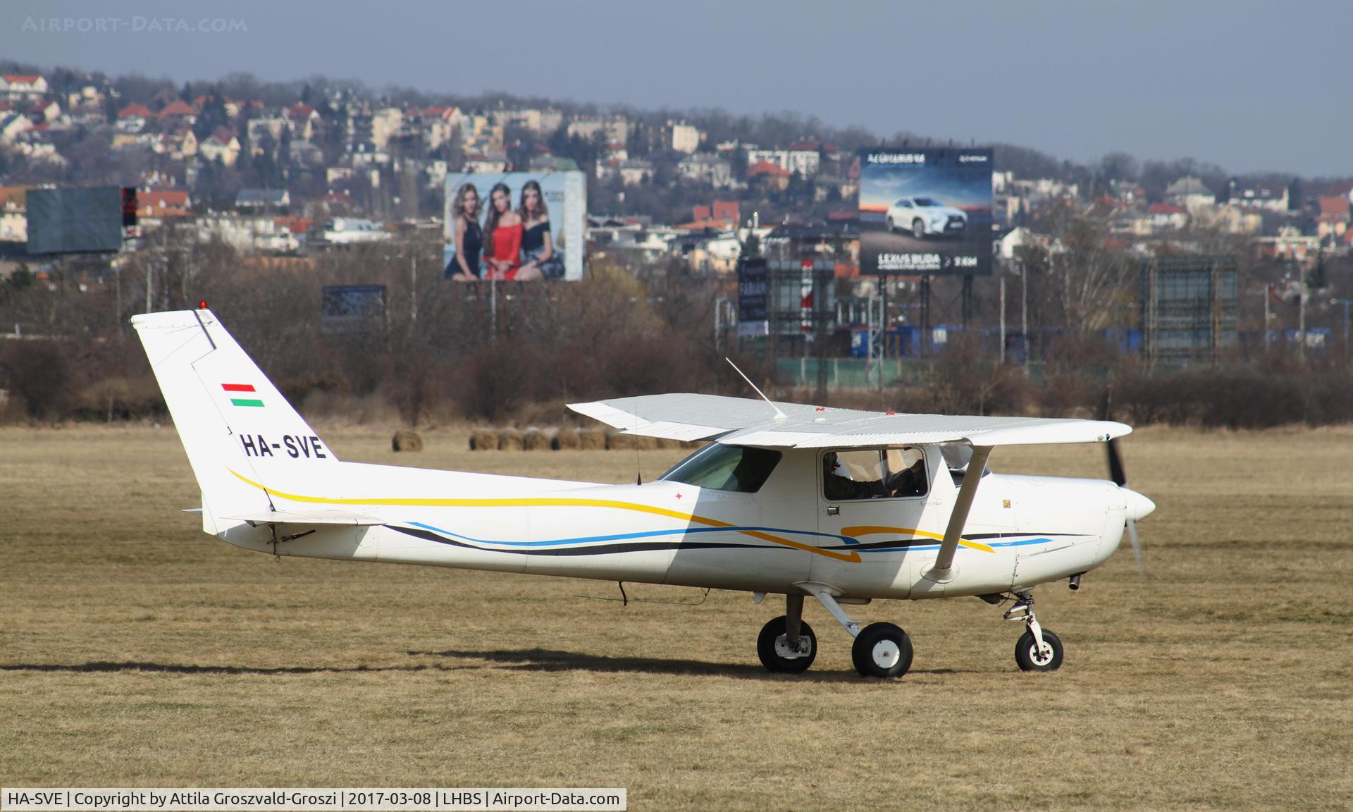 HA-SVE, 1977 Cessna 152 C/N 15280575, Budaörs Airport, Hungary