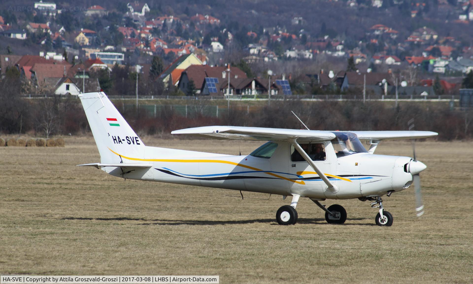 HA-SVE, 1977 Cessna 152 C/N 15280575, Budaörs Airport, Hungary