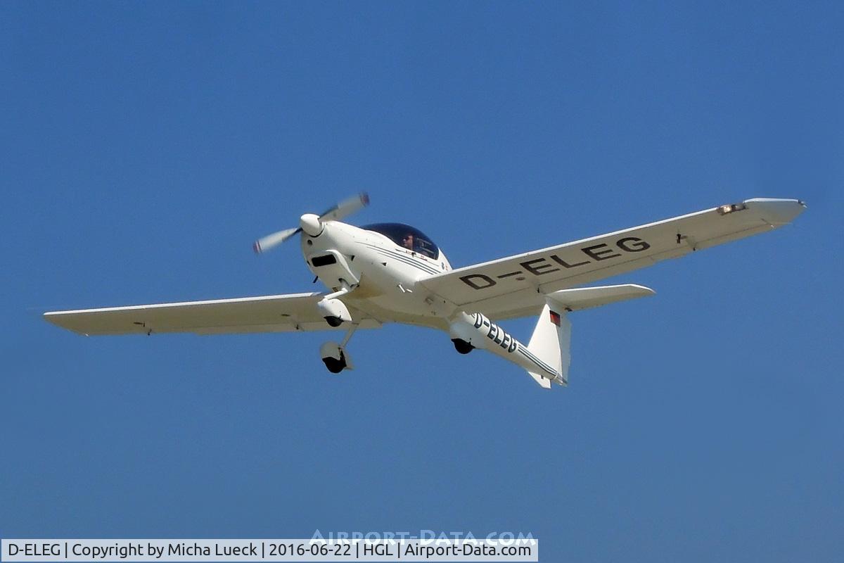 D-ELEG, Diamond DA-20-100 Katana C/N 10017, At Helgoland Düne