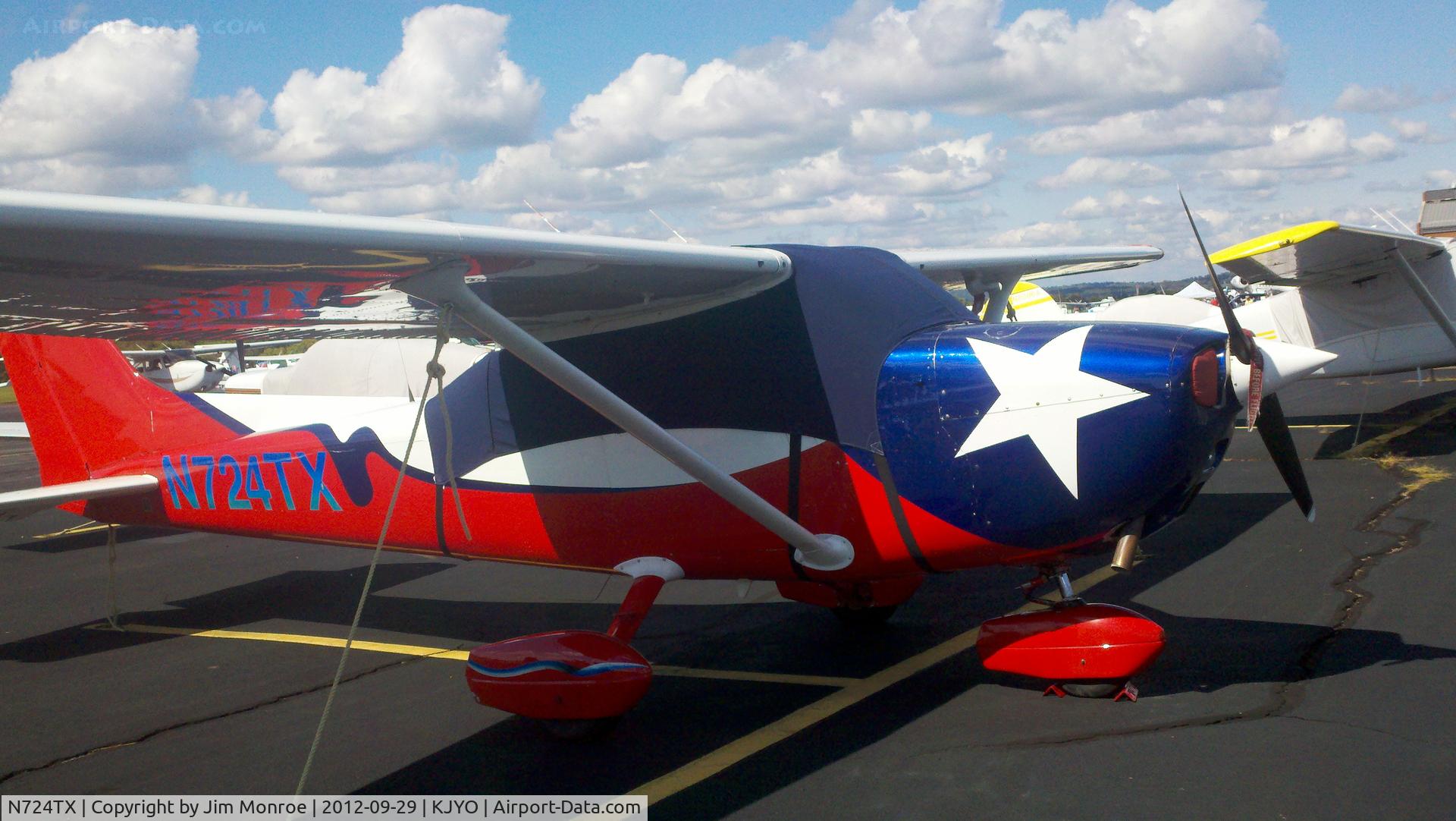 N724TX, 1974 Cessna 172M C/N 17263381, I wonder where he is from....