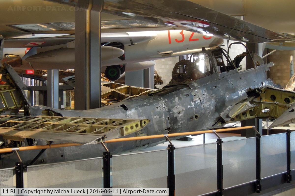 L1 BL, Junkers Ju-87R-2 Stuka C/N 5856, At the Deutsches Technikmuseum in Berlin