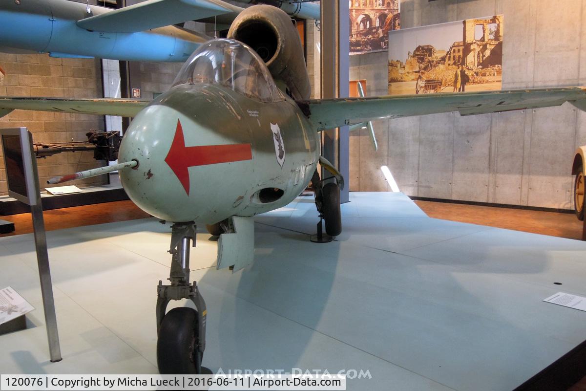 120076, Heinkel He-162A-2 Volksjager C/N 120076, At the Deutsches Technikmuseum in Berlin