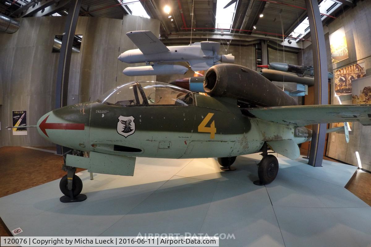 120076, Heinkel He-162A-2 Volksjager C/N 120076, At the Deutsches Technikmuseum in Berlin
