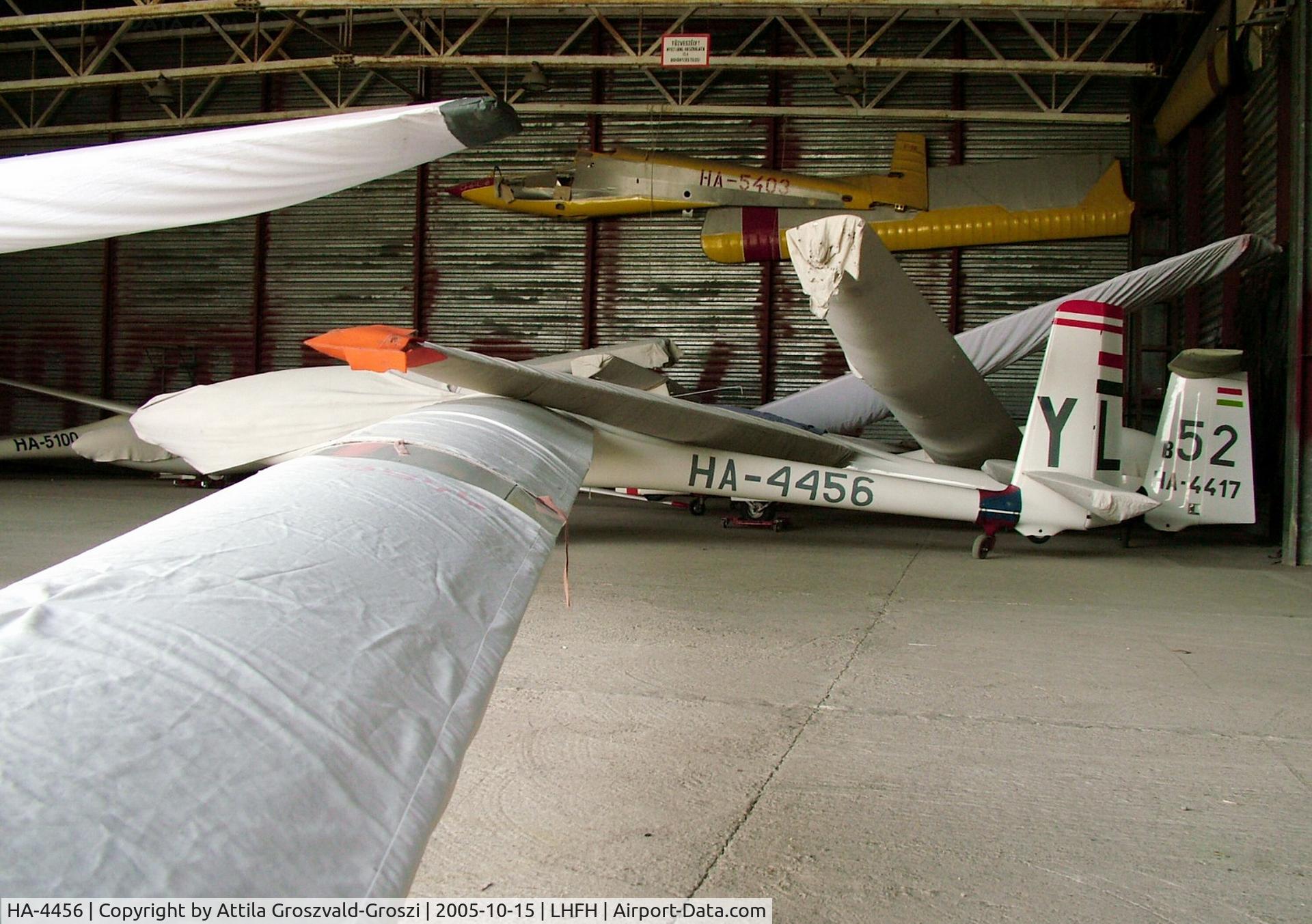 HA-4456, 1985 PZL-Bielsko SZD-42-2 Jantar 2B C/N B-1487, Farkashegy Airfield, Hungary