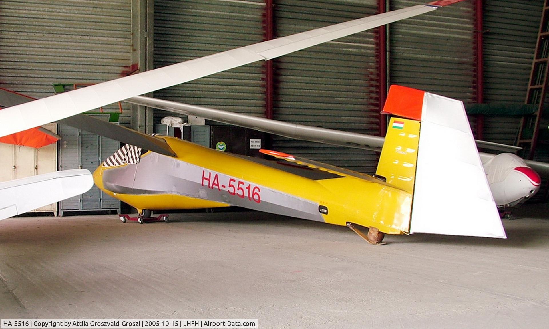 HA-5516, 1984 Rubik R-26SU Góbé 82 C/N AA800032, Farkashegy Airfield, Hungary