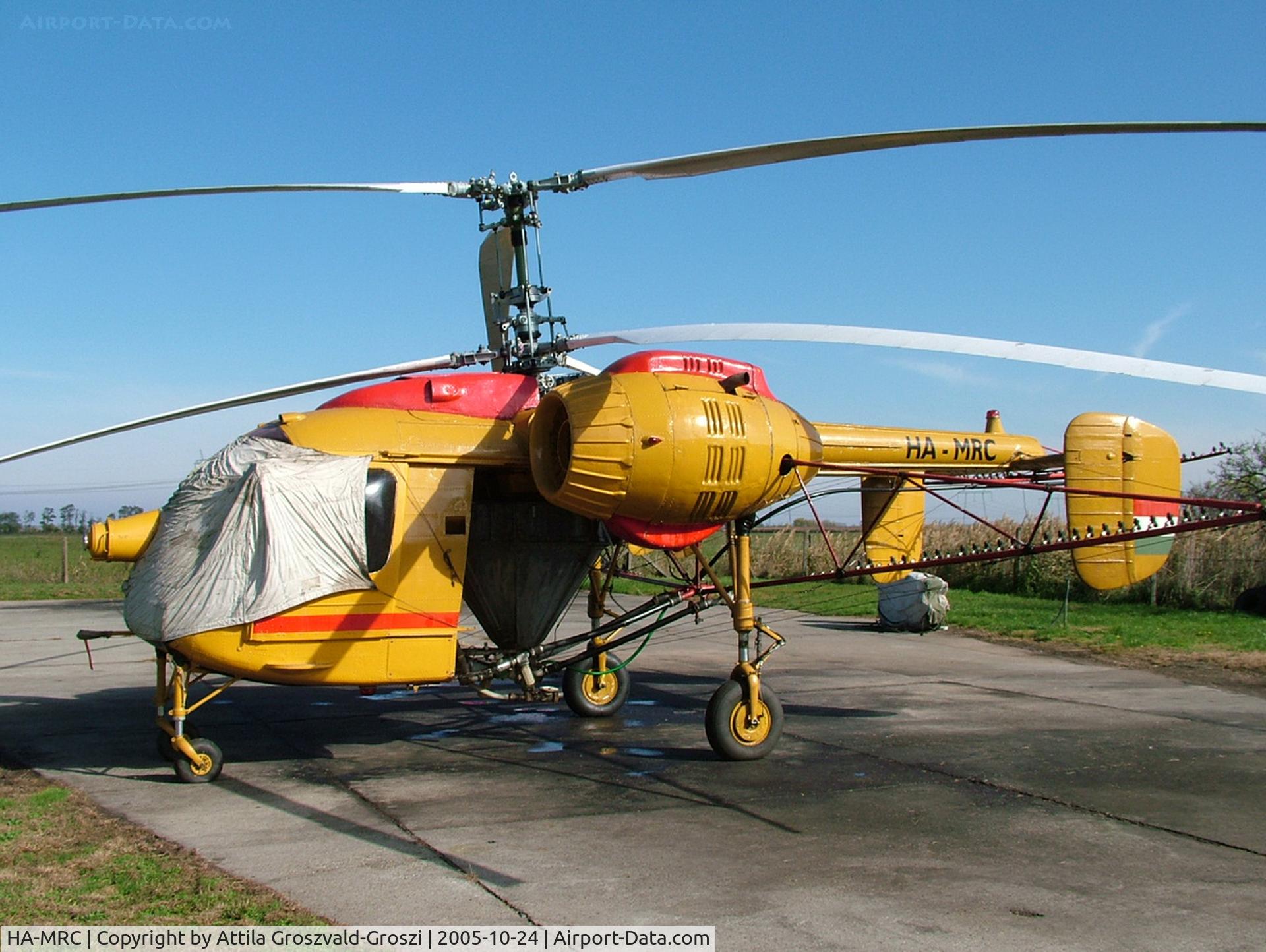 HA-MRC, 1978 Kamov Ka-26 Hoodlum C/N 7806409, Cegléd-Huszárdülö agricultural place, Hungary