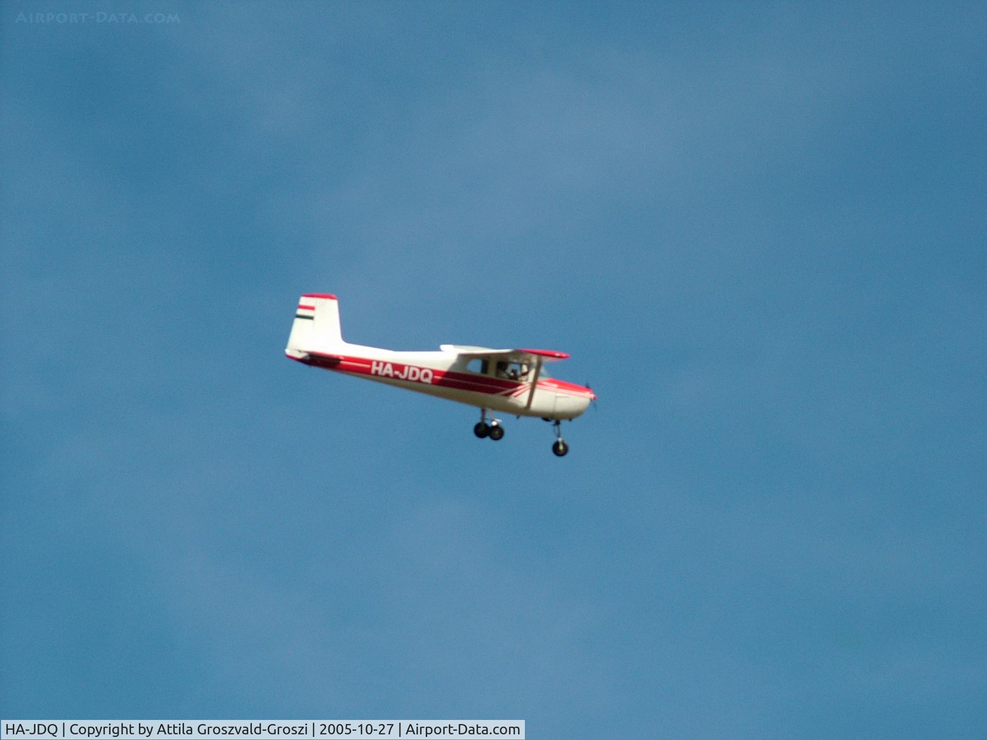 HA-JDQ, 1963 Cessna 150C C/N 150-59991, between Szolnok and Abony in the air