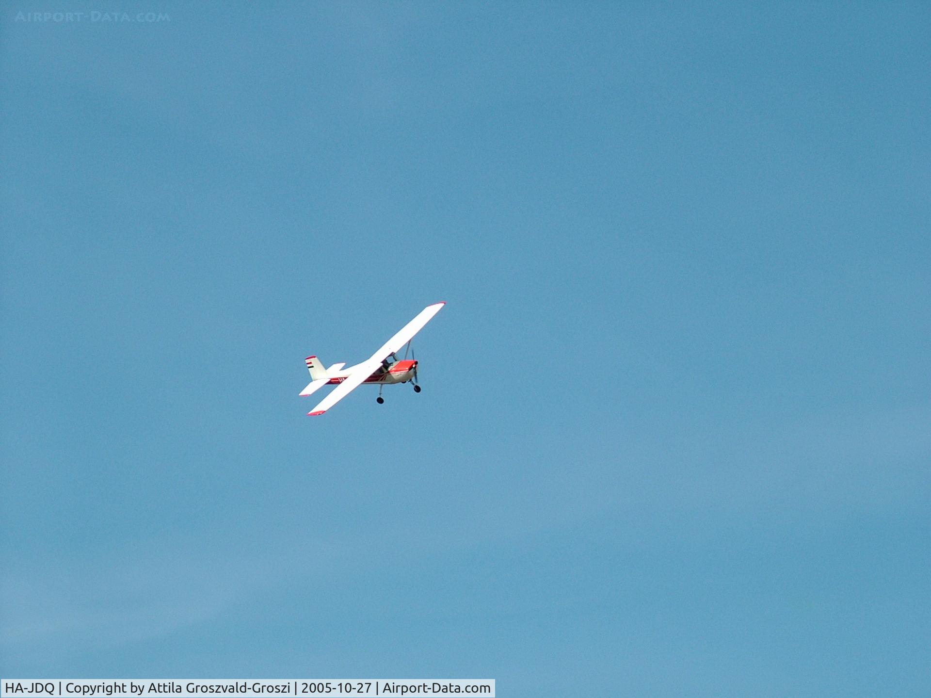HA-JDQ, 1963 Cessna 150C C/N 150-59991, between Szolnok and Abony in the air