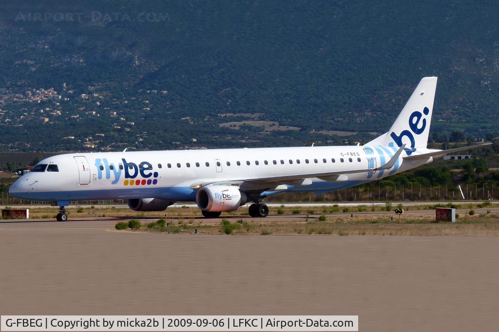 G-FBEG, 2007 Embraer 195LR (ERJ-190-200LR) C/N 19000120, Taxiing