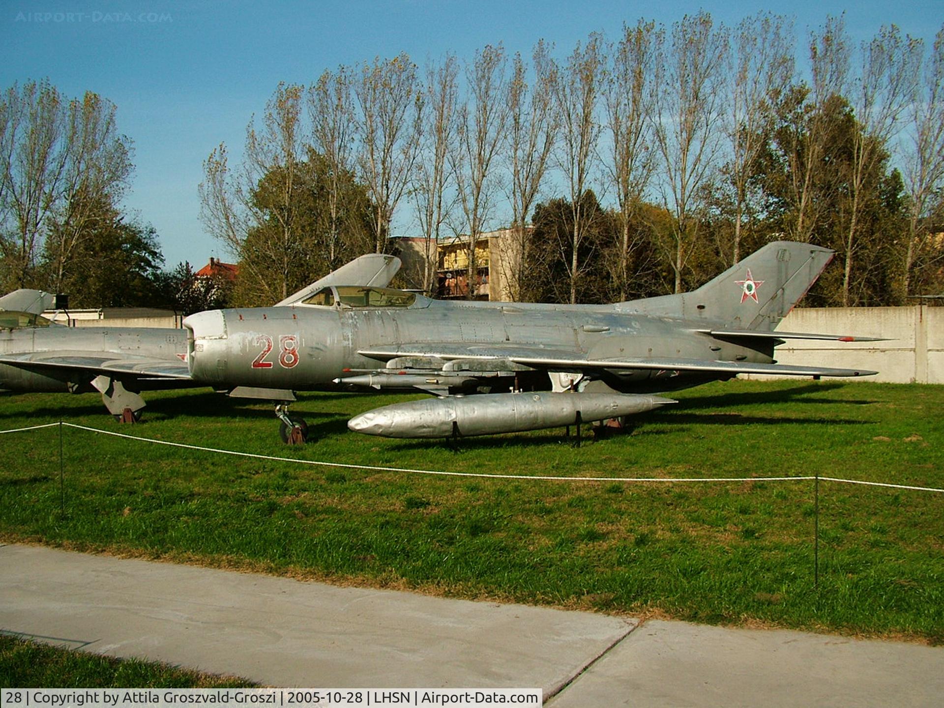 28, 1960 Mikoyan-Gurevich MiG-19PM C/N 651028, Szolnok airplane museum, Hungary
