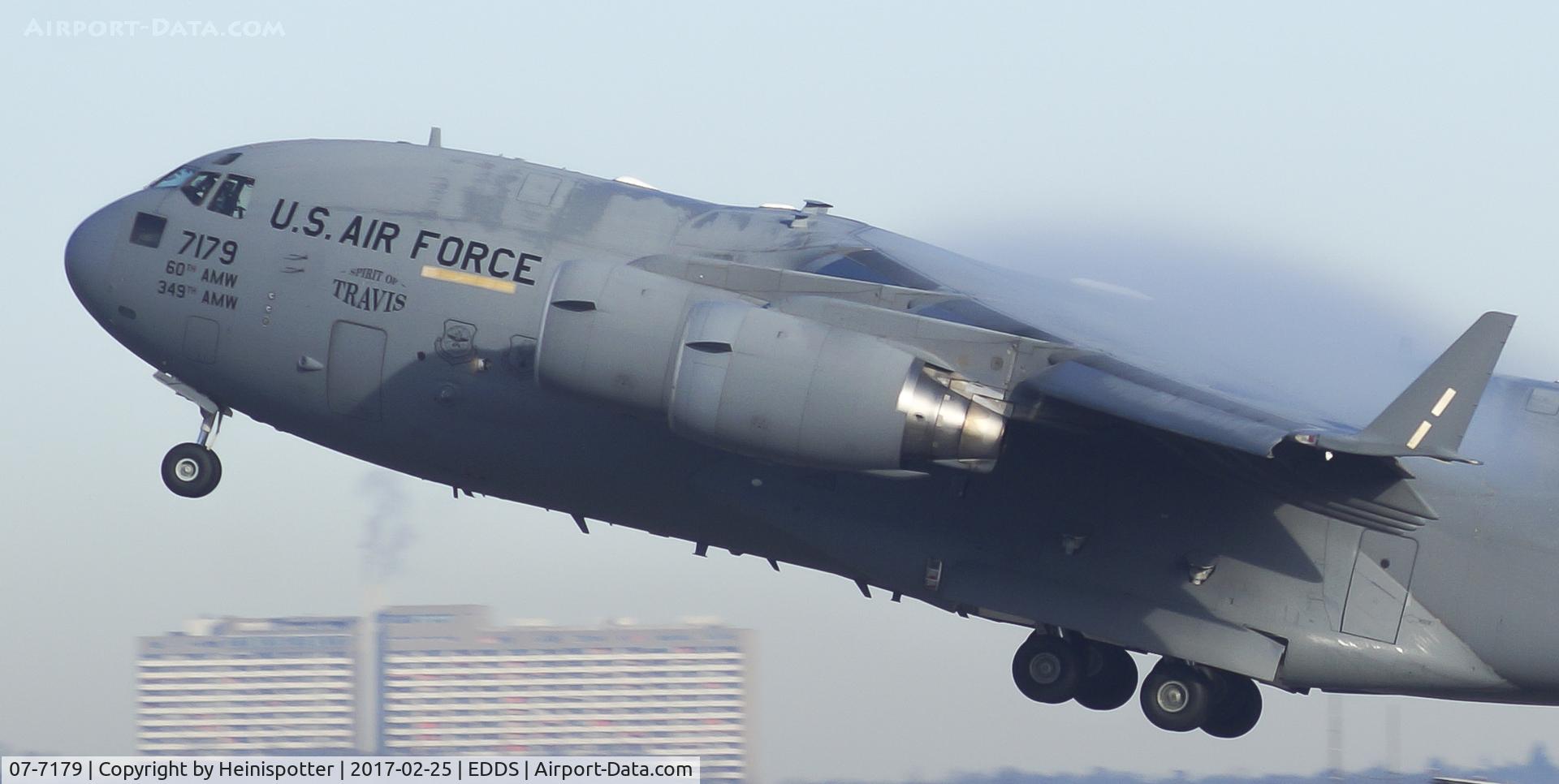 07-7179, 2007 Boeing C-17A Globemaster III C/N P-179, C-17A 07-7179 The Spirit of Travis