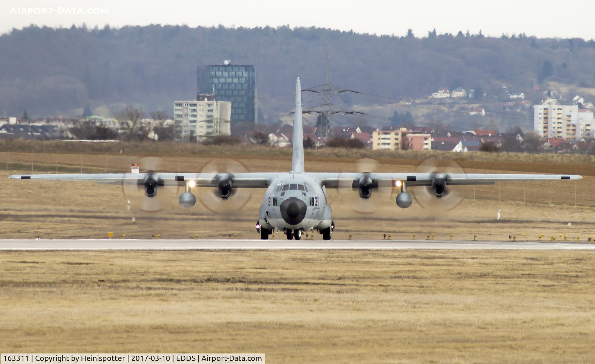 163311, 1986 Lockheed KC-130T Hercules C/N 382-5087, KC-130T Hercules at Stuttgart