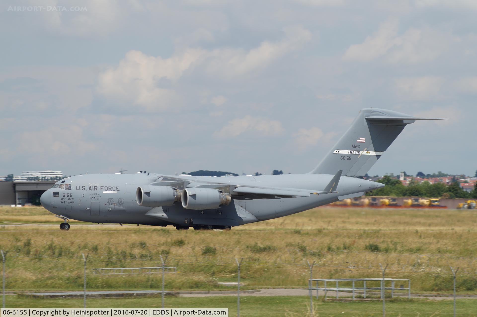 06-6155, 2006 Boeing C-17A Globemaster III C/N P-155, 06-6155