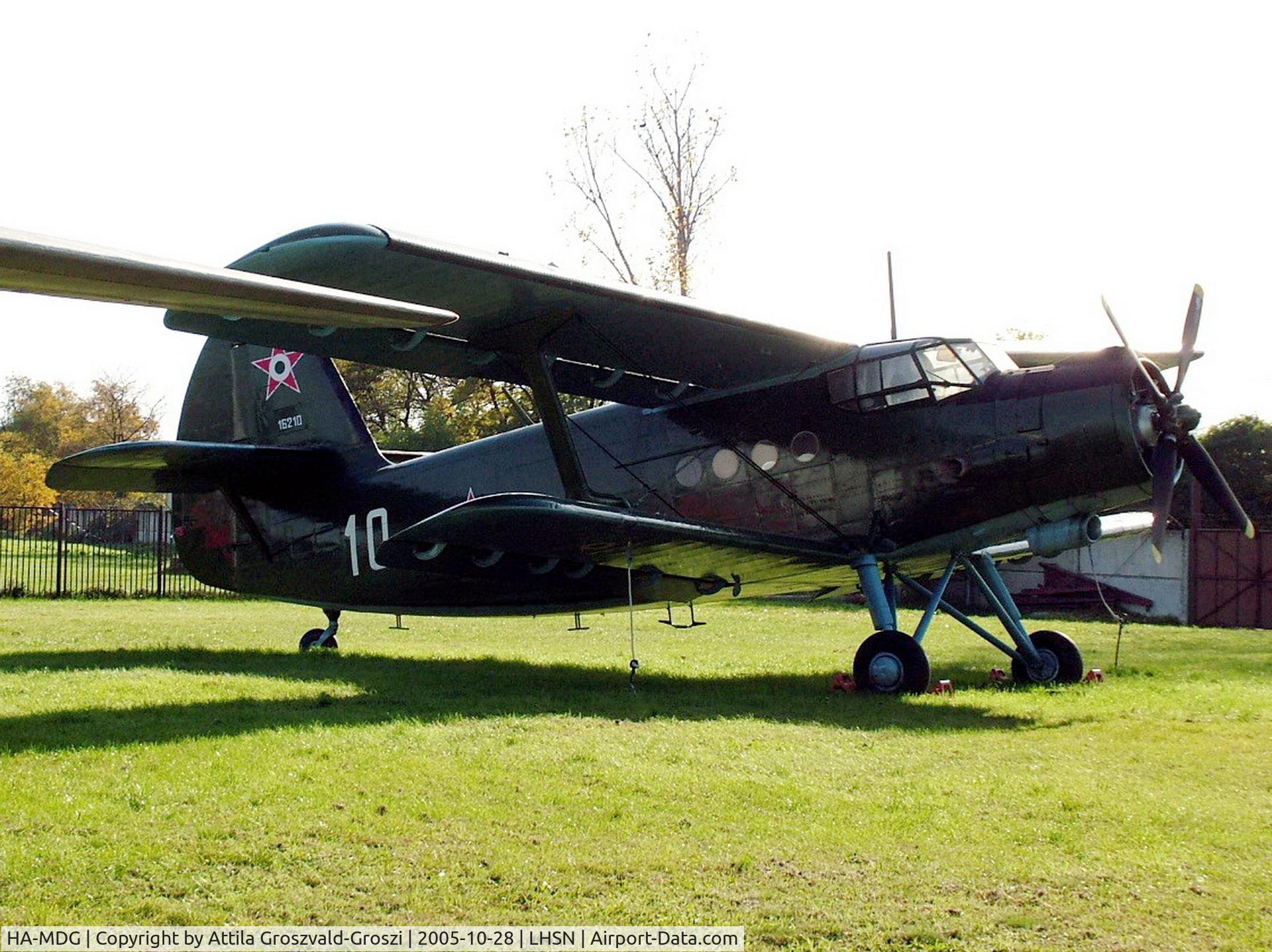 HA-MDG, 1979 PZL-Mielec An-2R C/N 1G181-38, Szolnok airplane museum, Hungary