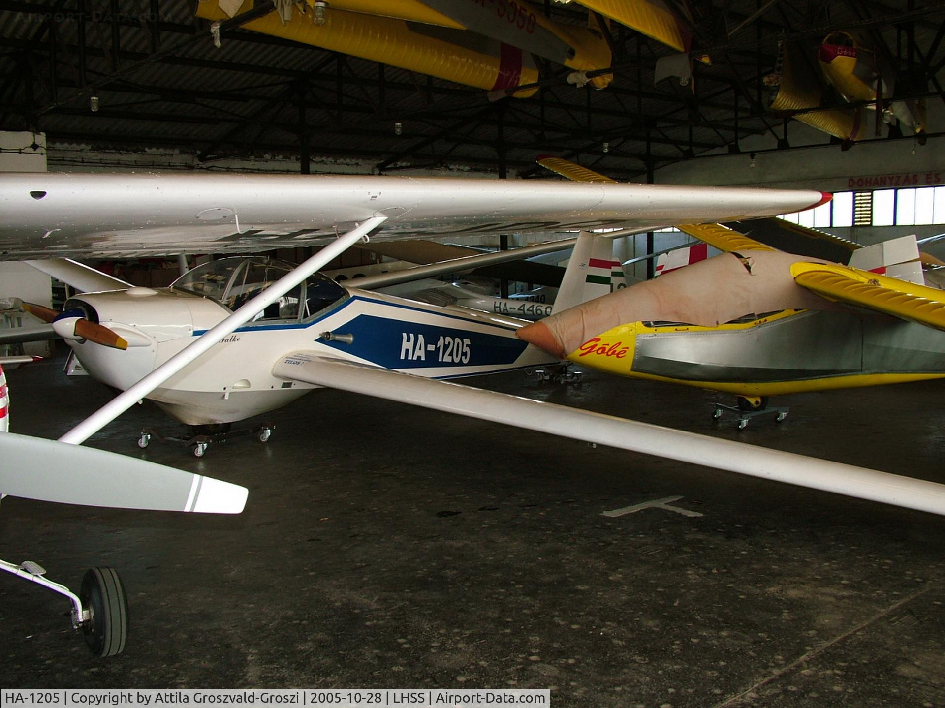 HA-1205, 1976 Scheibe SF-25C Falke C/N 44158, Szolnok-Szandaszölös Airfield, Hungary