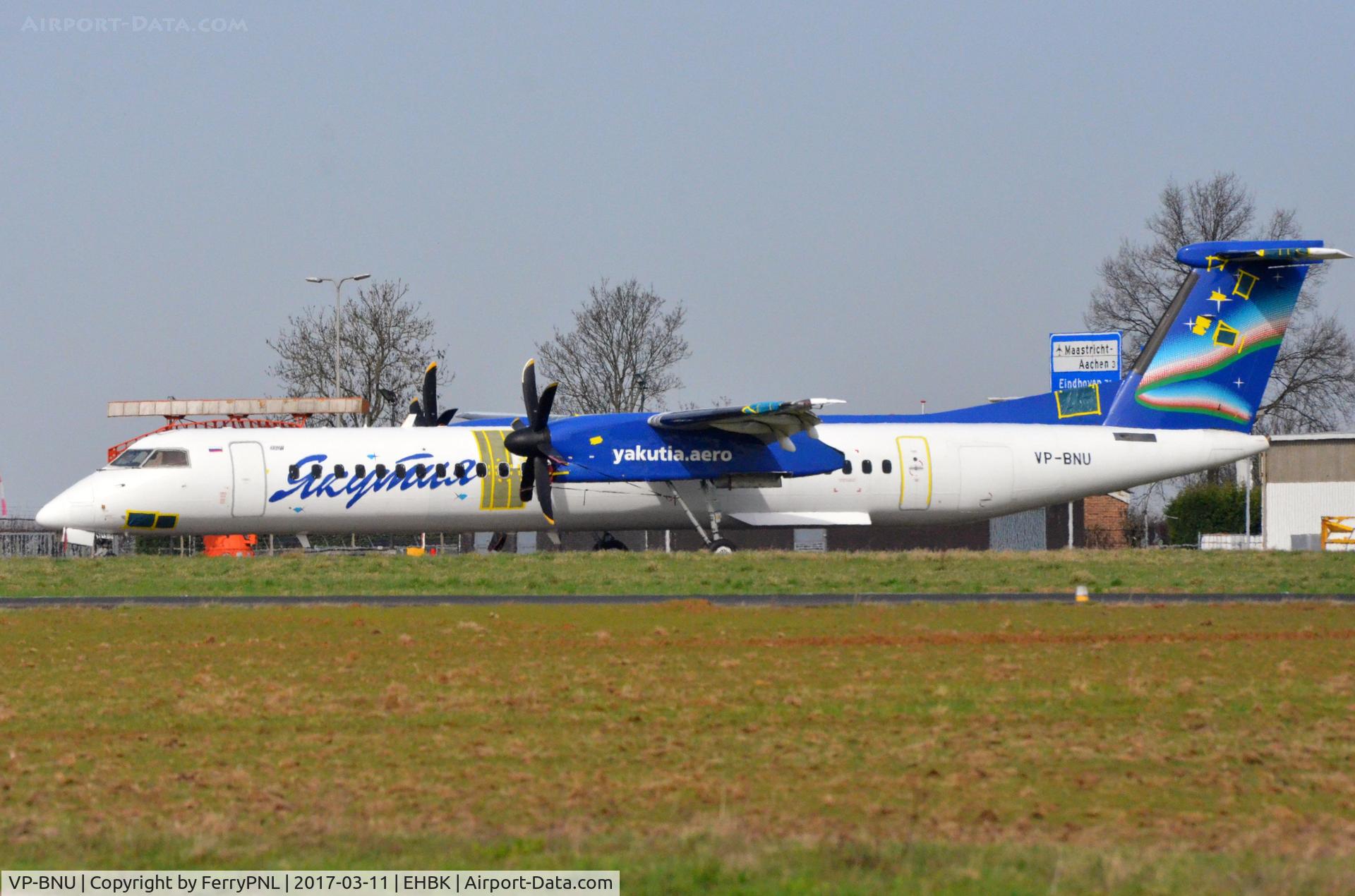 VP-BNU, 2007 De Havilland Canada DHC-8-402Q Dash 8 C/N 4171, DHC8 of Yakutia Airlines