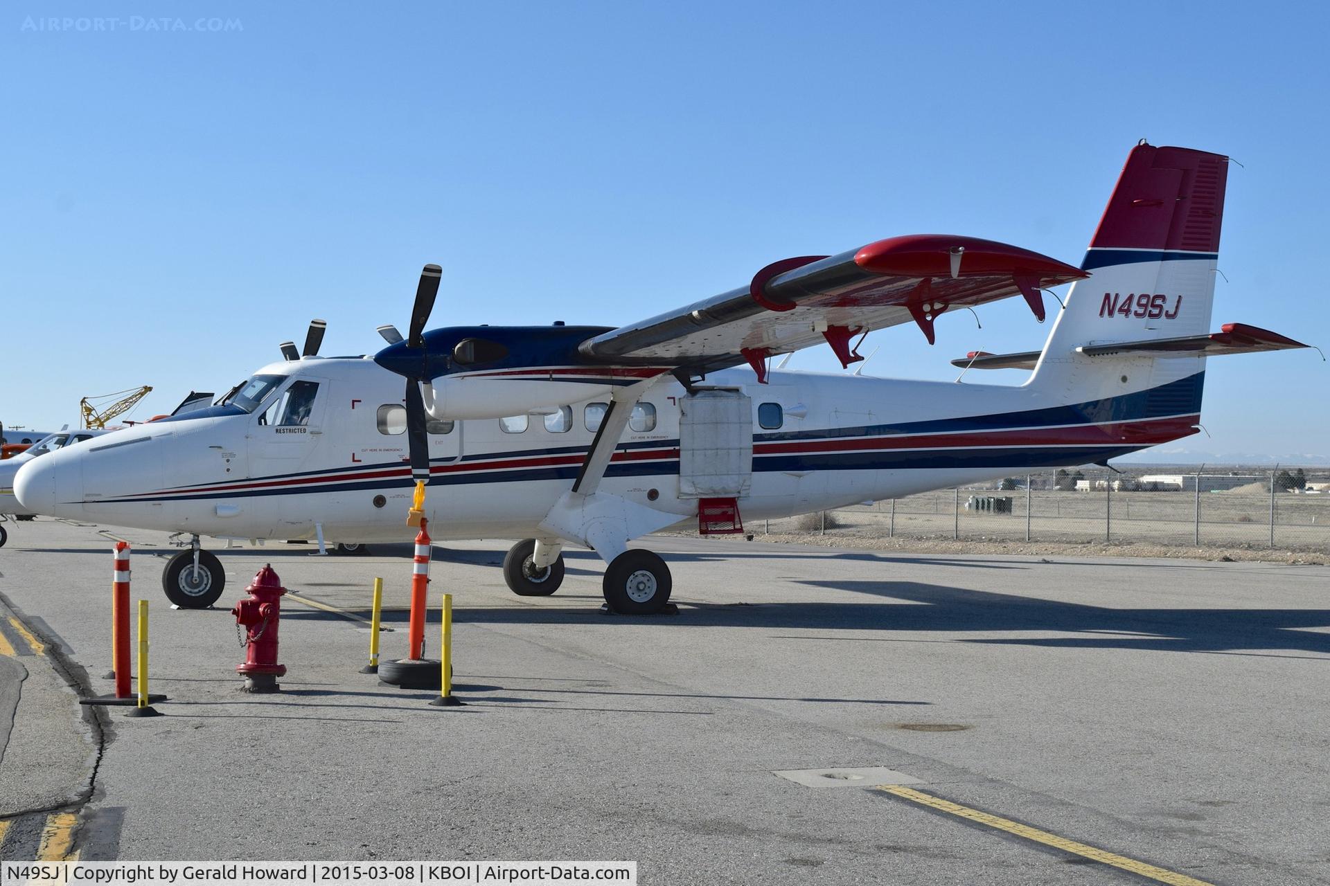 N49SJ, De Havilland Canada DHC-6-300 Twin Otter C/N 423, 