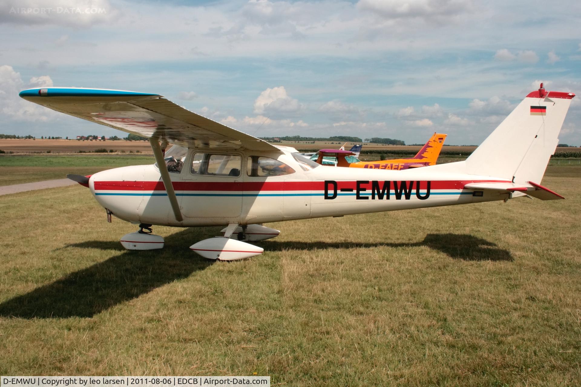 D-EMWU, 1964 Reims F172E Skyhawk C/N 0043, Ballenstedt 6.8.2011