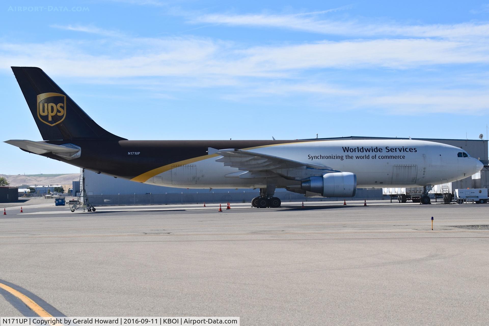 N171UP, 2006 Airbus A300F4-622R C/N 0866, Parked on UPS ramp.