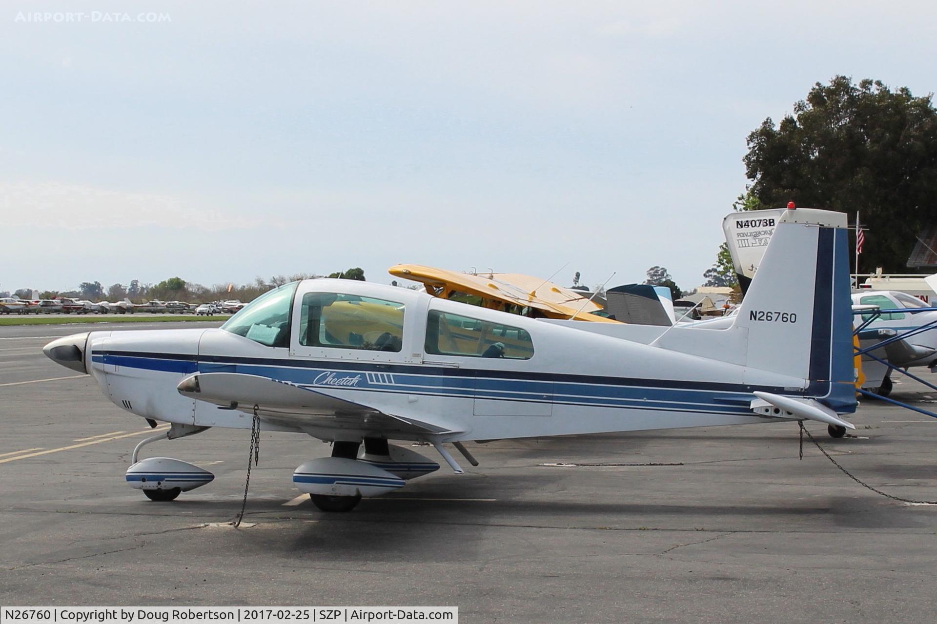 N26760, 1978 Gulfstream American Corp AA-5A C/N AA5A0699, 1978 Gulfstream American AA-5A, Lycoming O-320 150 Hp