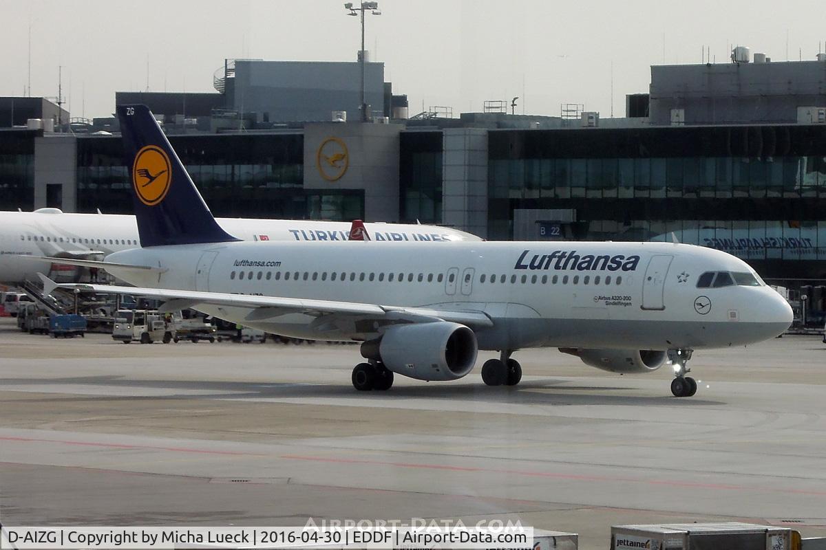 D-AIZG, 2010 Airbus A320-214 C/N 4324, At Frankfurt