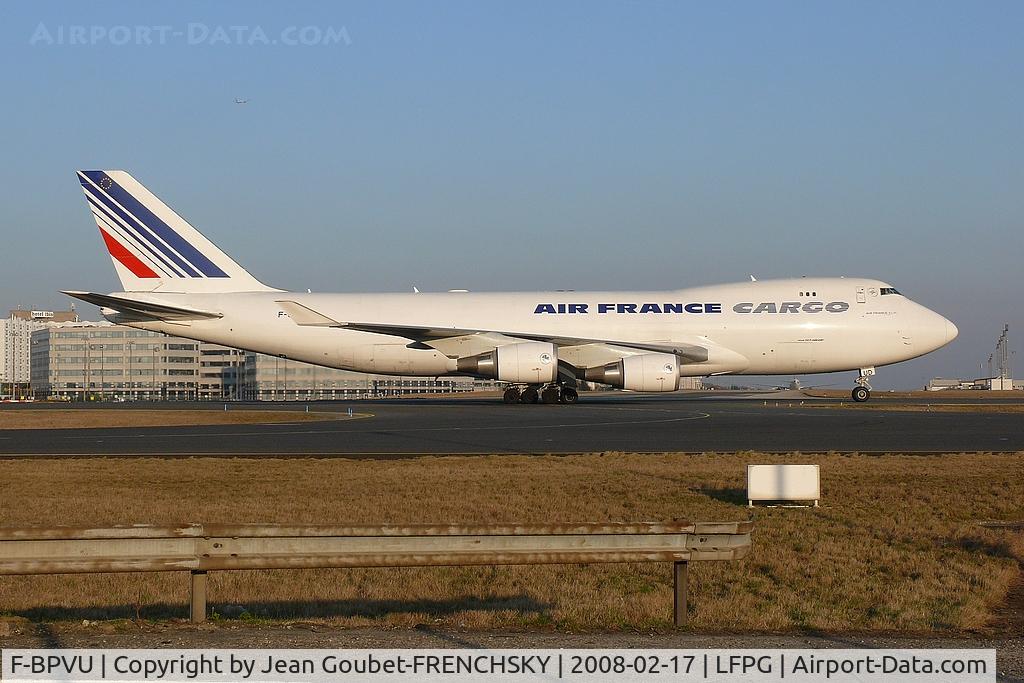F-BPVU, 1978 Boeing 747-228B C/N 21537, Air France Cargo (strd CHR 08/2002)
