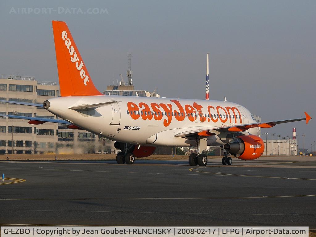 G-EZBO, 2007 Airbus A319-111 C/N 3082, easyJet UK