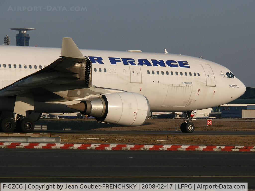 F-GZCG, 2002 Airbus A330-203 C/N 498, CF6-80E1A3 Air France'engine