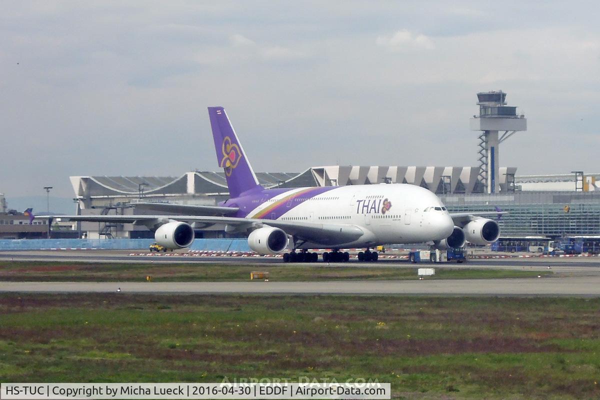 HS-TUC, 2012 Airbus A380-841 C/N 100, At Frankfurt