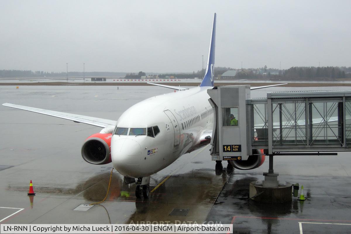LN-RNN, 2000 Boeing 737-783 C/N 28315, At Oslo