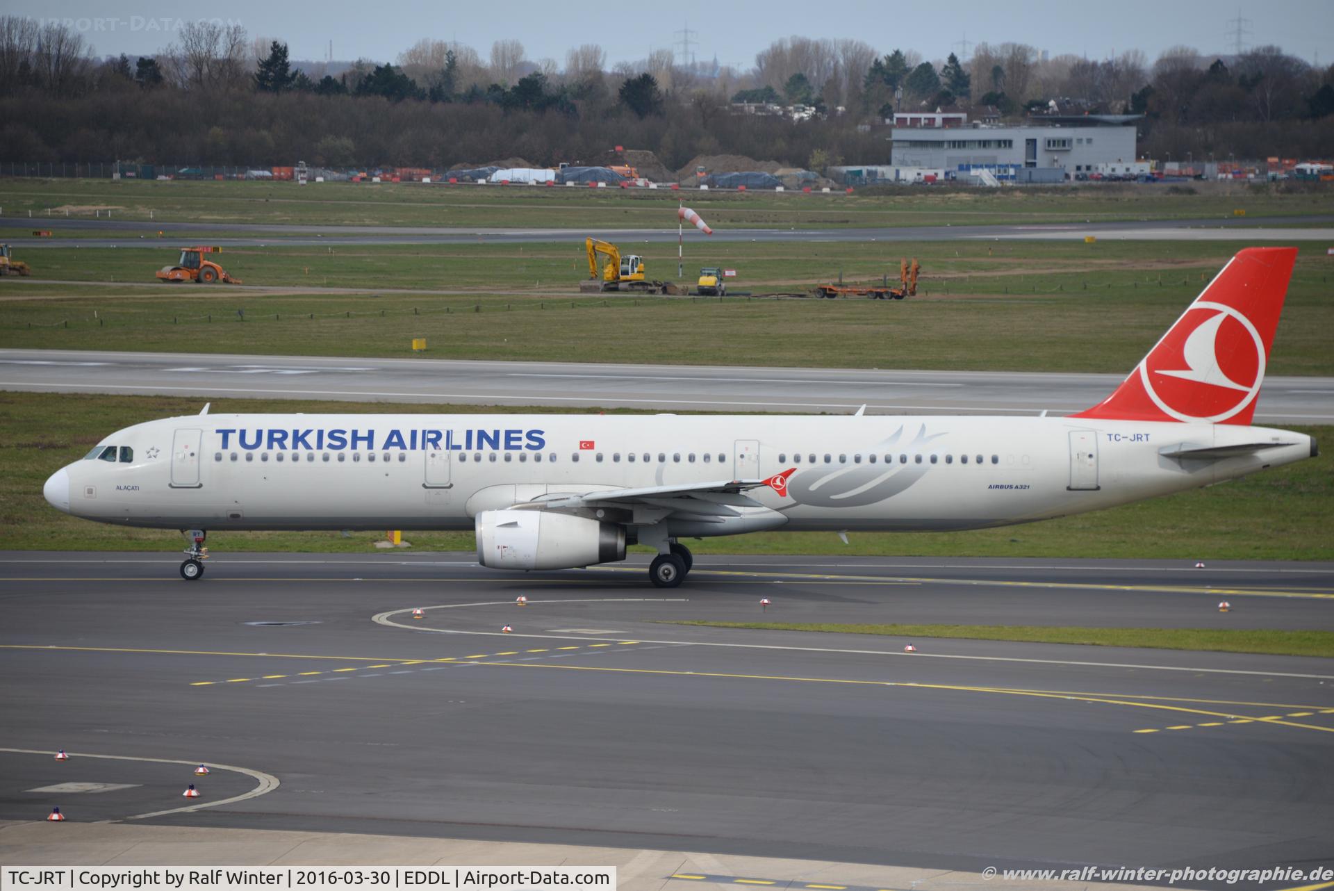 TC-JRT, 2011 Airbus A321-231 C/N 5667, Airbus A321-231 - TK THY Turkish Airlines 'Alacati'- 4779 - TC-JRT - 30.03.2016 - DUS