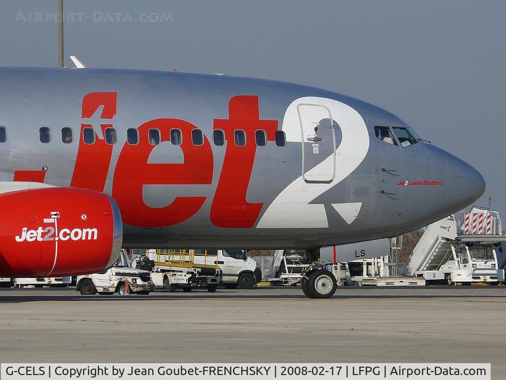 G-CELS, 1986 Boeing 737-377 C/N 23660, Jet2 (transferred 12/02 from Channel Express. PWFU 21 Sep 2016 ground trainer Aviation Academy)