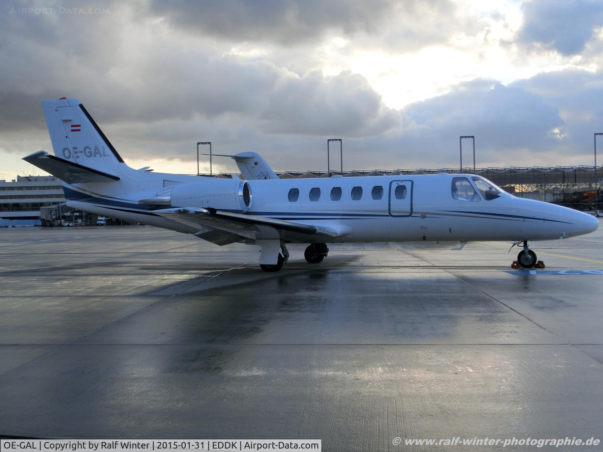 OE-GAL, 2001 Cessna 550 Citation II C/N 550-0974, Cessna 550 Citation Bravo - JAR Airlink - 550-0974 - OE-GAL - 31.01.2015 - CGN