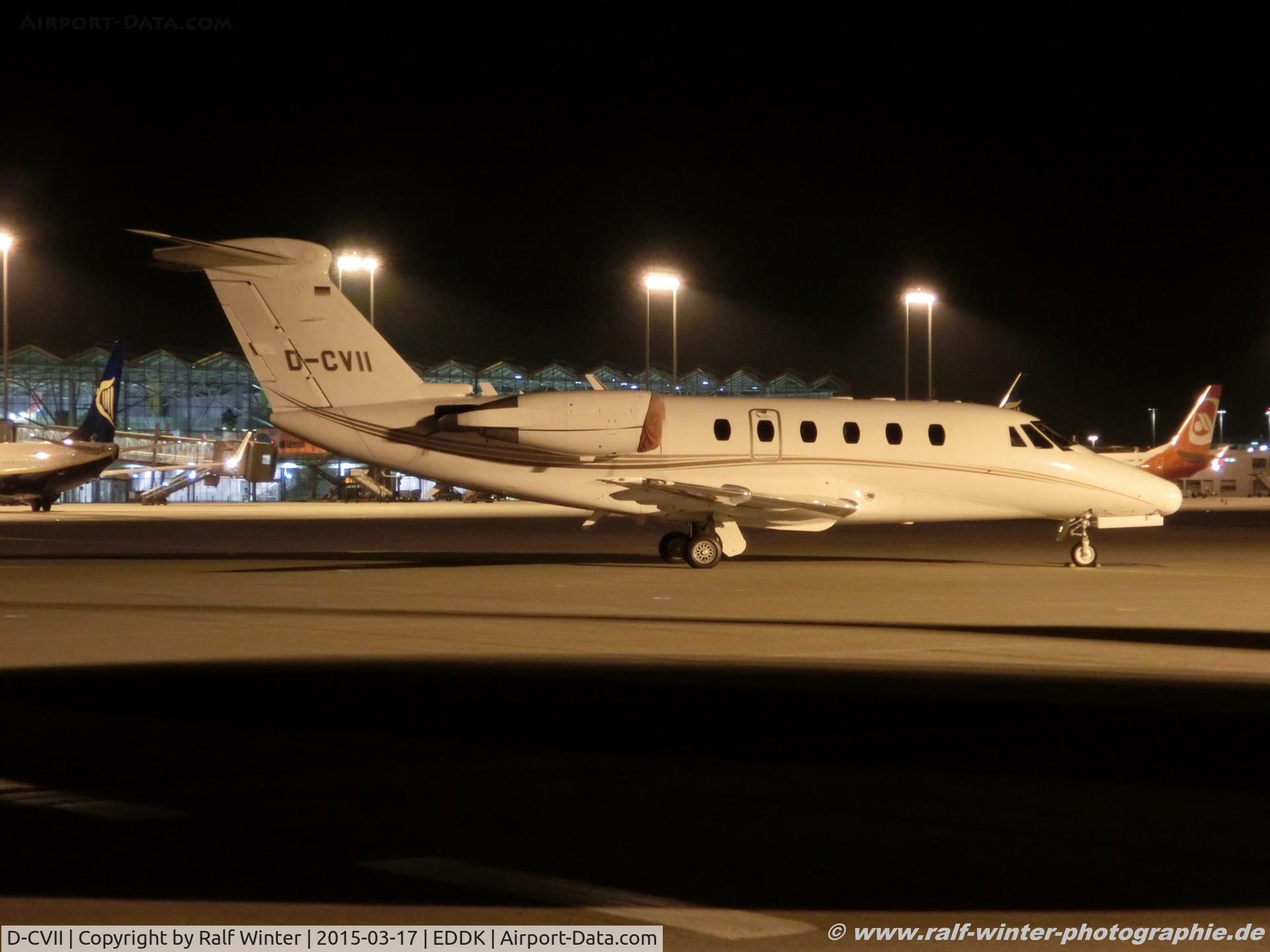 D-CVII, 1998 Cessna 650 Citation VII C/N 650-7094, Cessna 650 Citation 7 - TAX TRavel Air - 650-7094 - D-CVII - 17.03.2015 - CGN