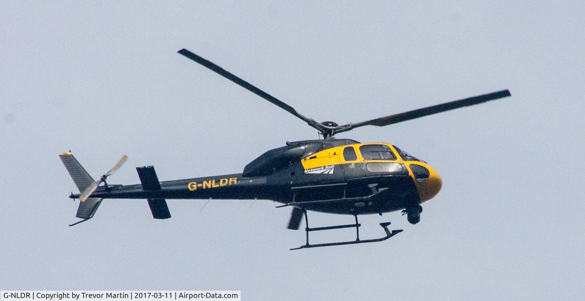 G-NLDR, 1983 Aerospatiale AS-355F-2 Ecureuil 2 C/N 5282, 1983 Aerospatiale AS-355F-2 Ecureuil 2 over Faversham Kent 11/03/2017