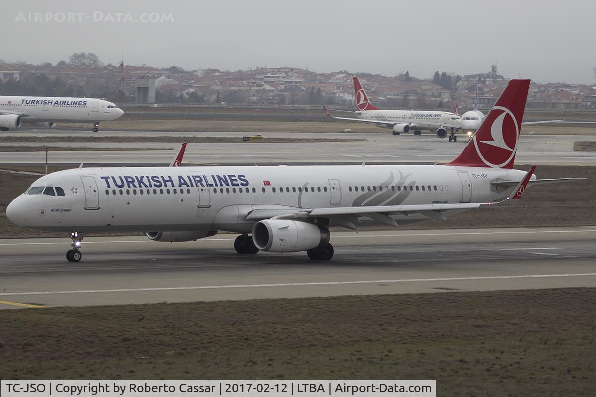 TC-JSO, 2015 Airbus A321-231 C/N 6563, Ataturk