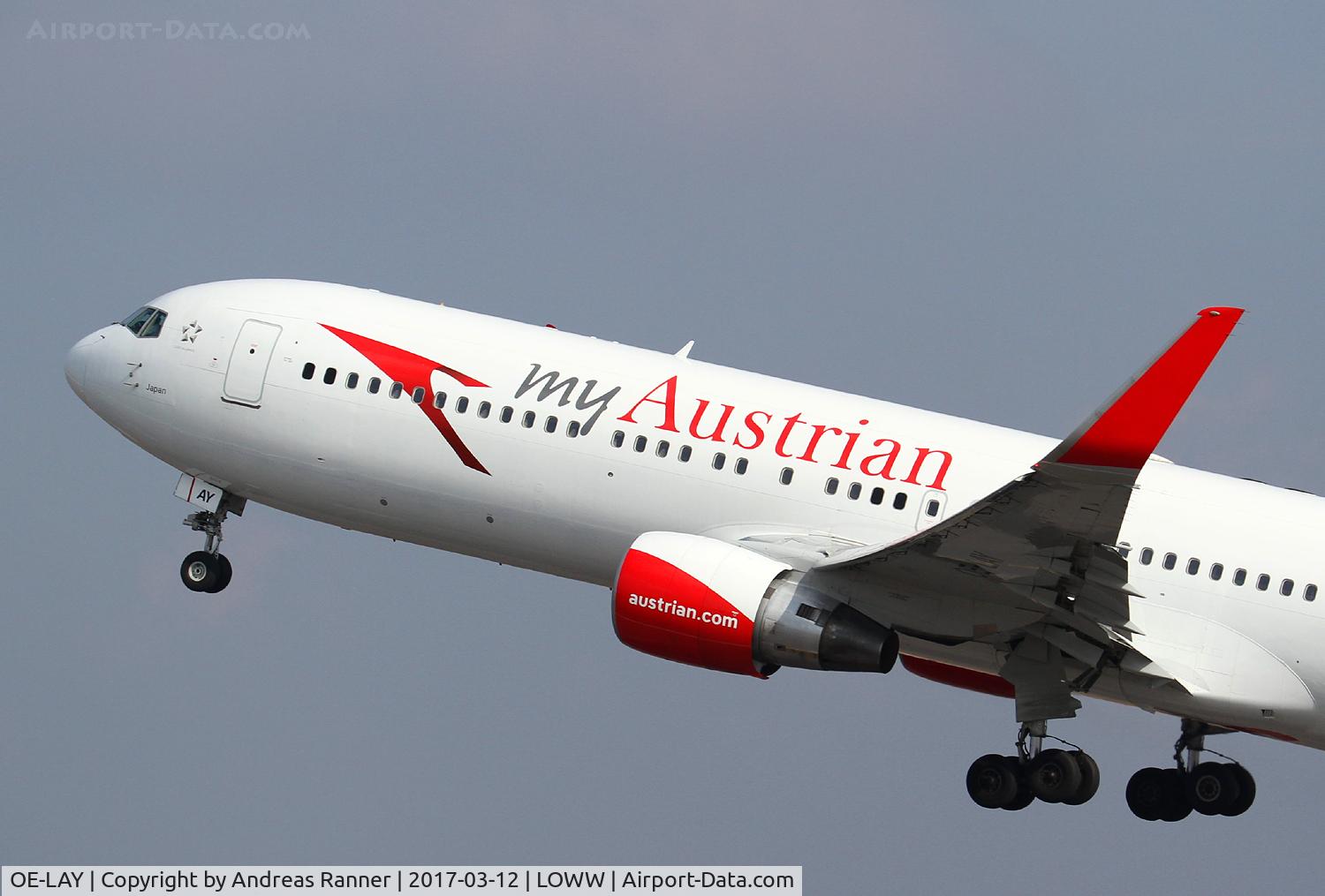 OE-LAY, 1998 Boeing 767-3Z9/ER C/N 29867, Austrian Boeing 767