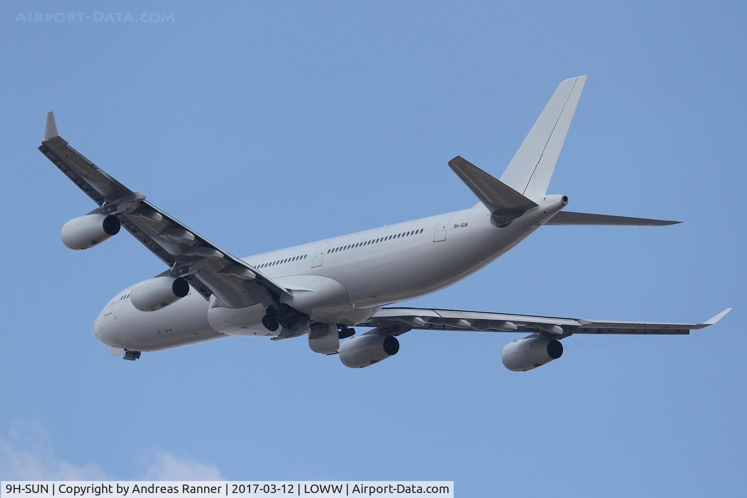 9H-SUN, 2000 Airbus A340-313X C/N 367, Hi Fly Malta A340
