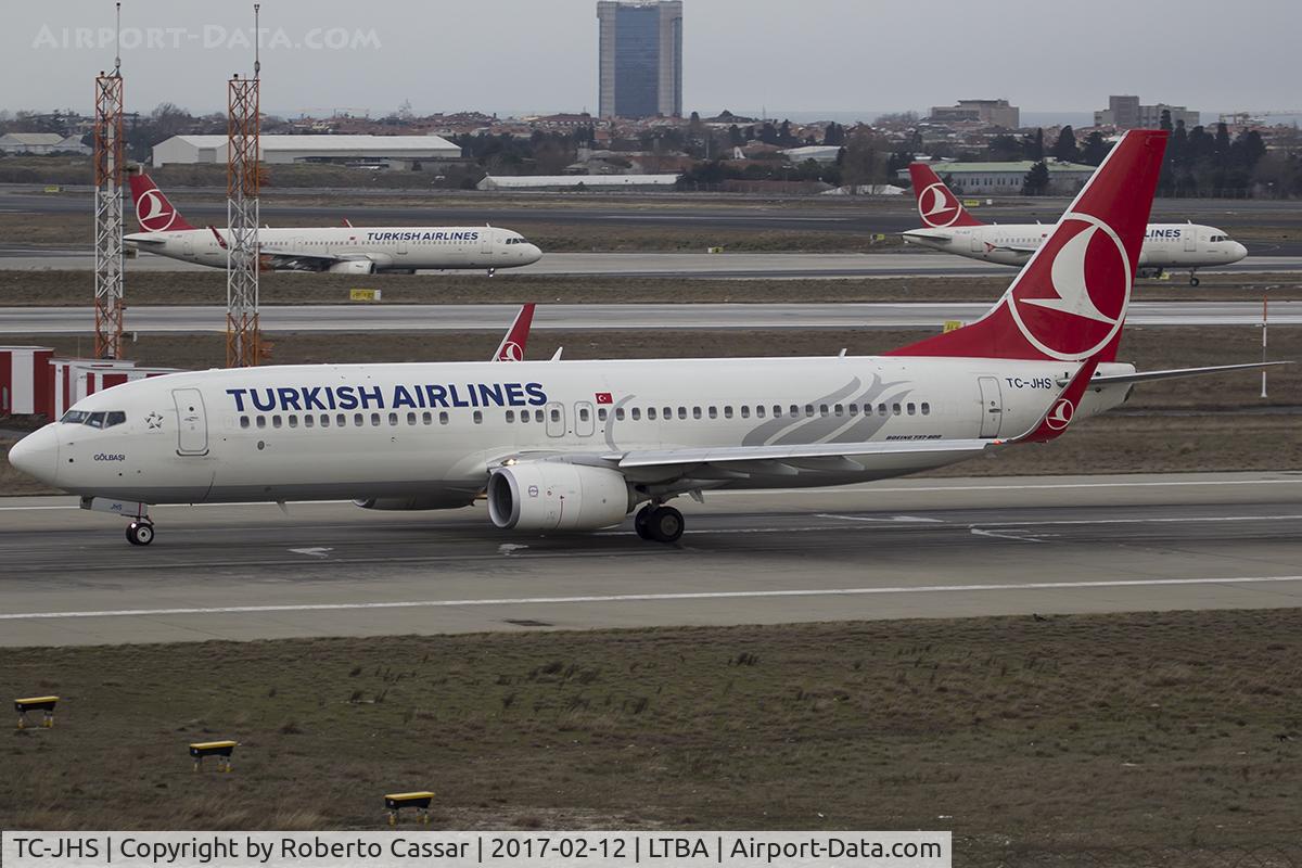TC-JHS, 2013 Boeing 737-8F2 C/N 40991, Ataturk