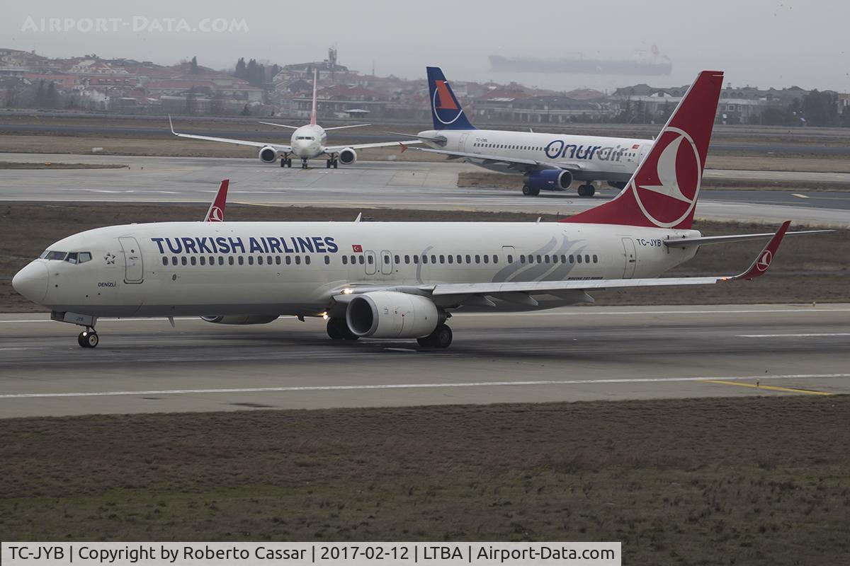 TC-JYB, 2011 Boeing 737-9F2/ER C/N 40974, Ataturk