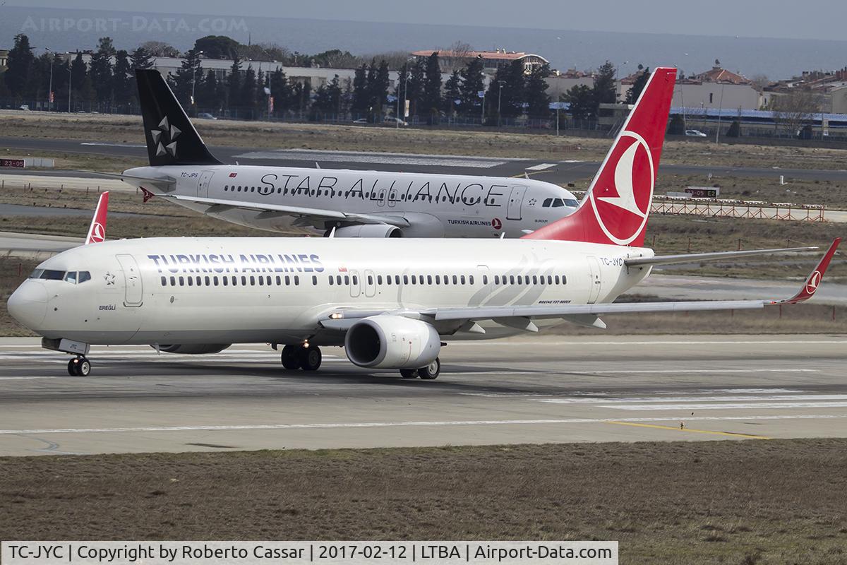 TC-JYC, 2012 Boeing 737-9F2/ER C/N 40977, Ataturk