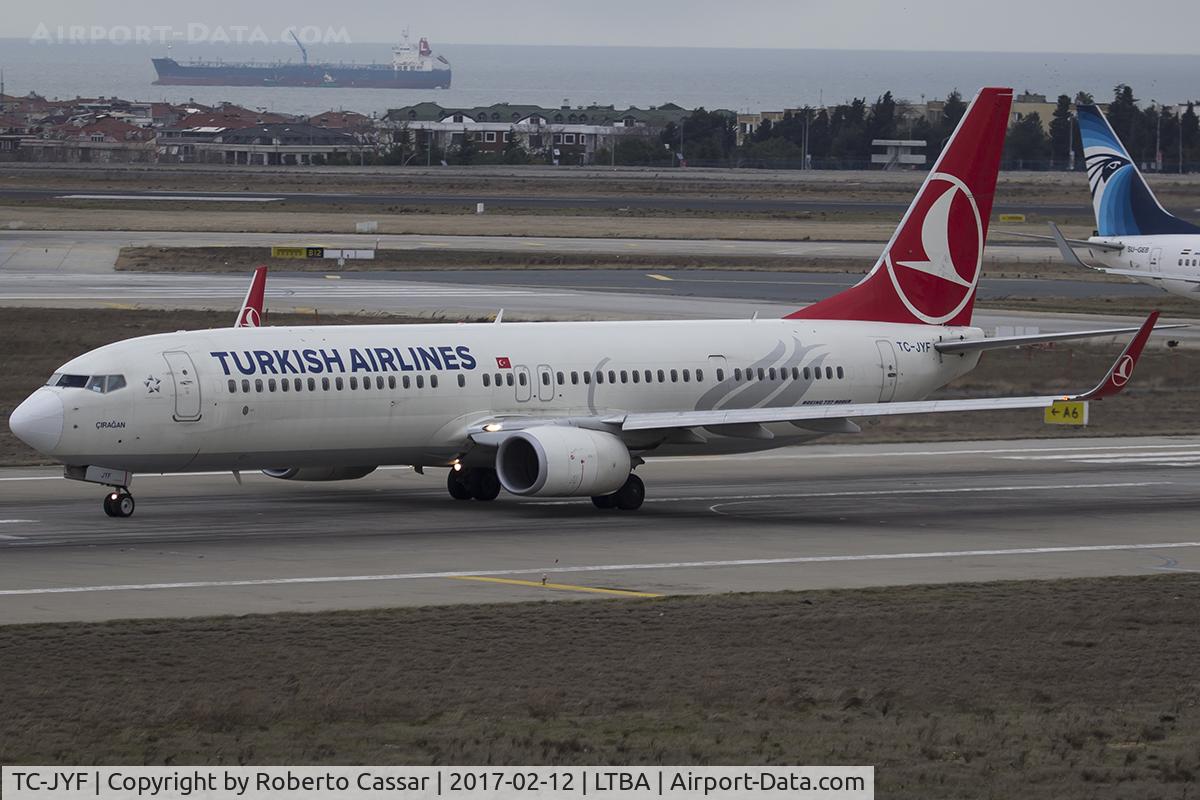 TC-JYF, 2012 Boeing 737-9F2/ER C/N 40982, Ataturk