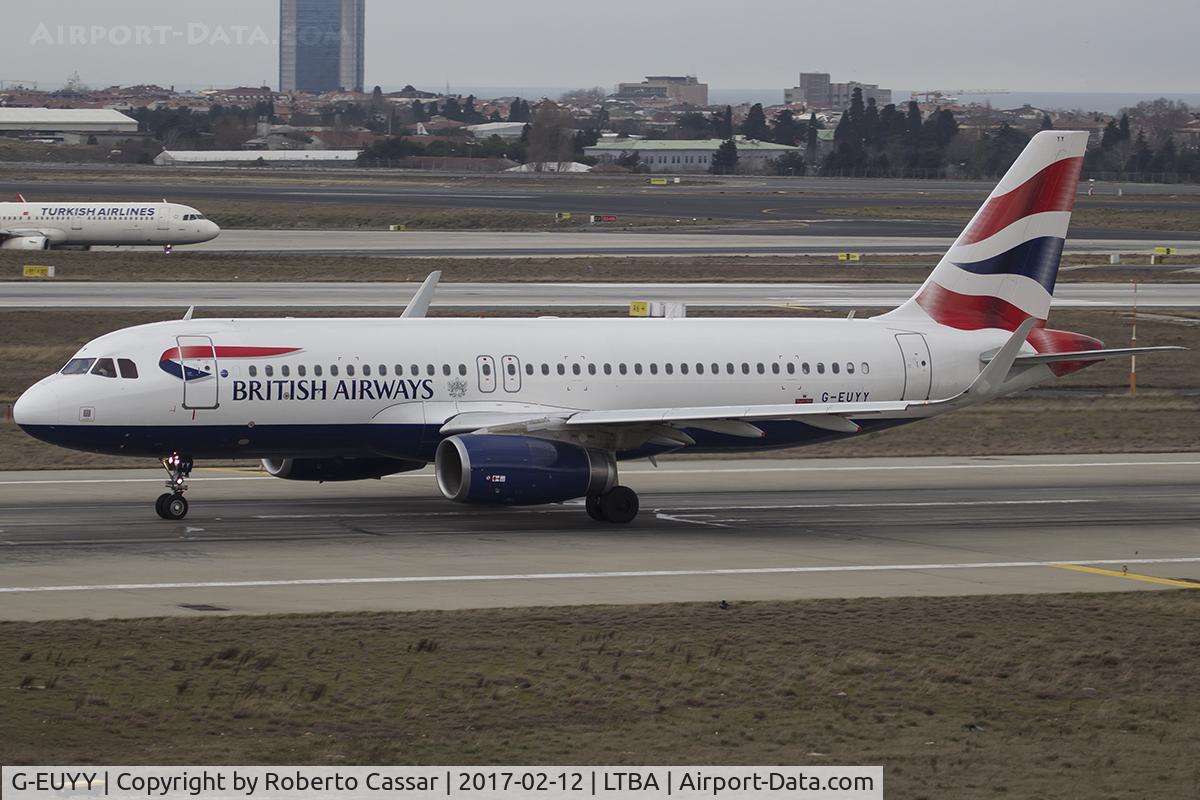G-EUYY, 2014 Airbus A320-232 C/N 6290, Ataturk