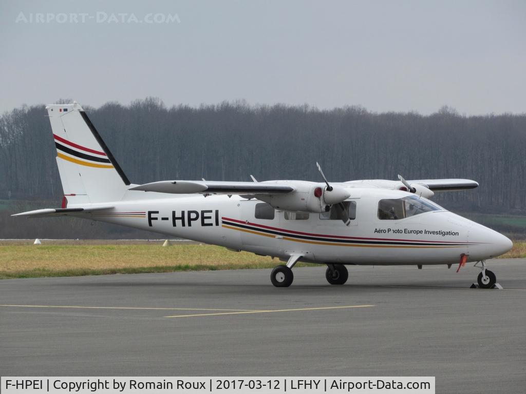 F-HPEI, 1981 Partenavia P-68C Observer C/N 231, Parked