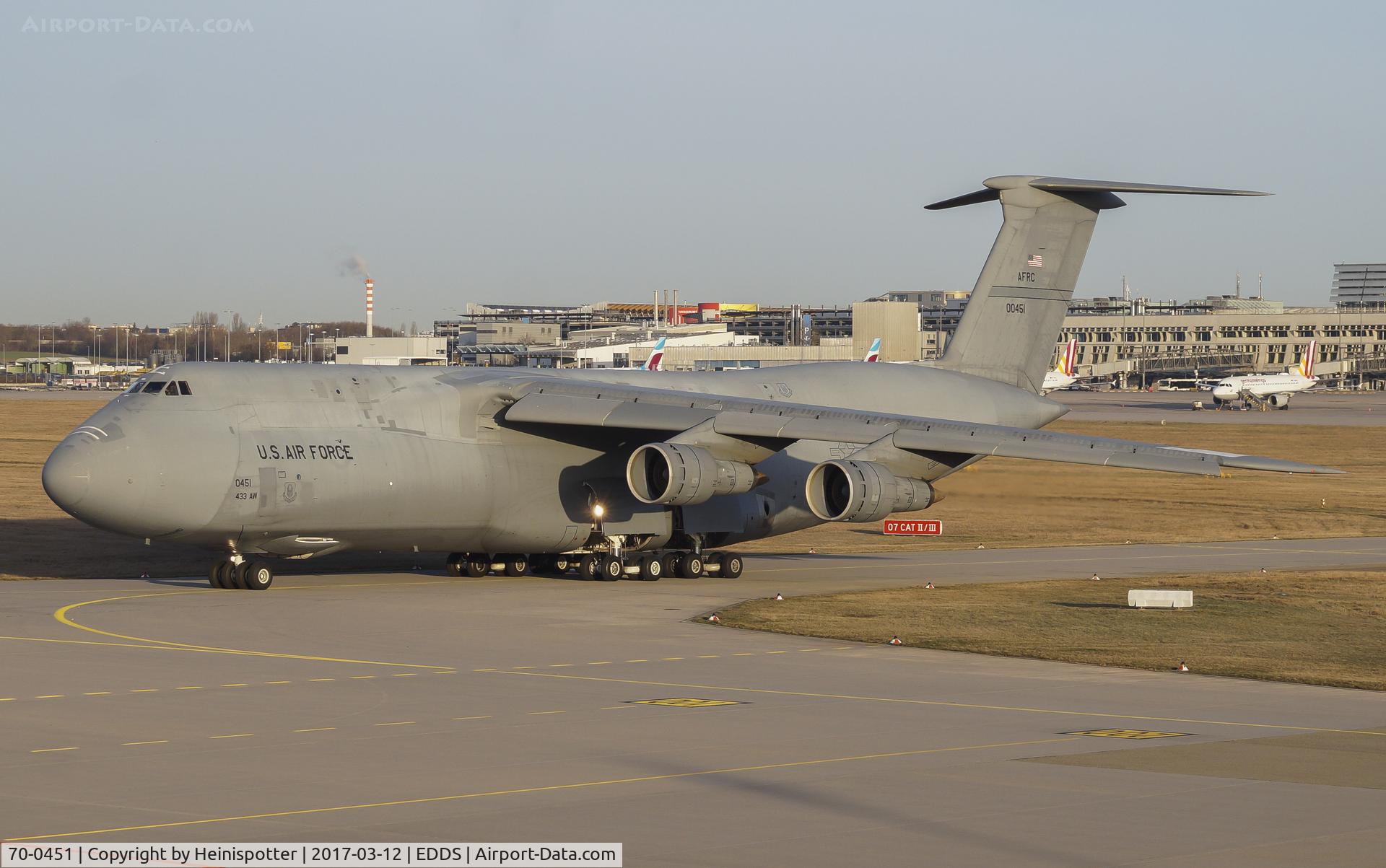 70-0451, 1970 Lockheed C-5A Galaxy C/N 500-0065, 70-0451